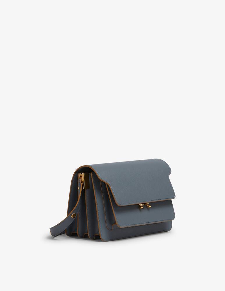 rinascente Marni Trunk bag media in pelle saffiano