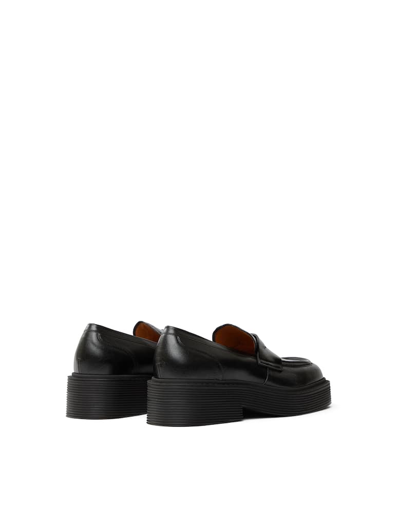 rinascente Marni Leather square toe loafers
