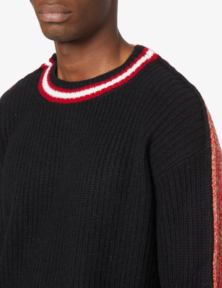 rinascente Marni Bicolor roundneck sweater - Black