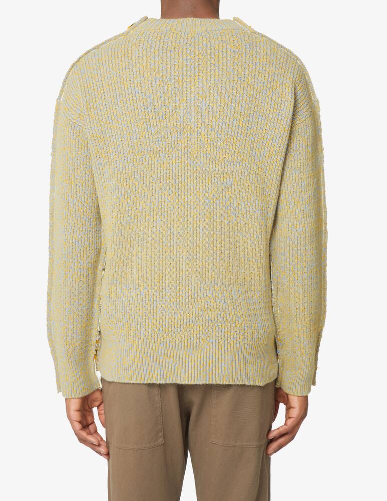 rinascente Marni V neck bicolor sweater - Beige