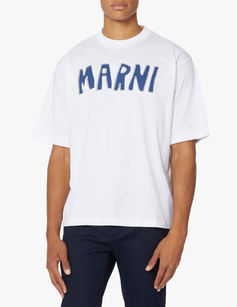 rinascente Marni Logo cutout t-shirt - White
