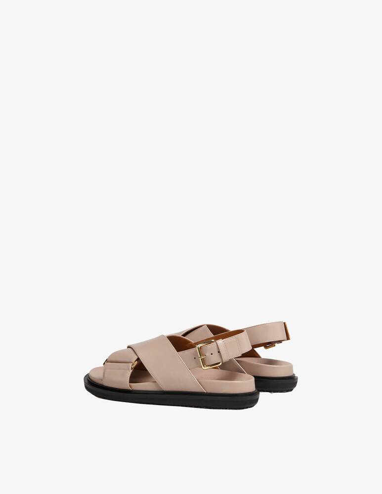 rinascente Marni Fussbett smooth calf leather sandals