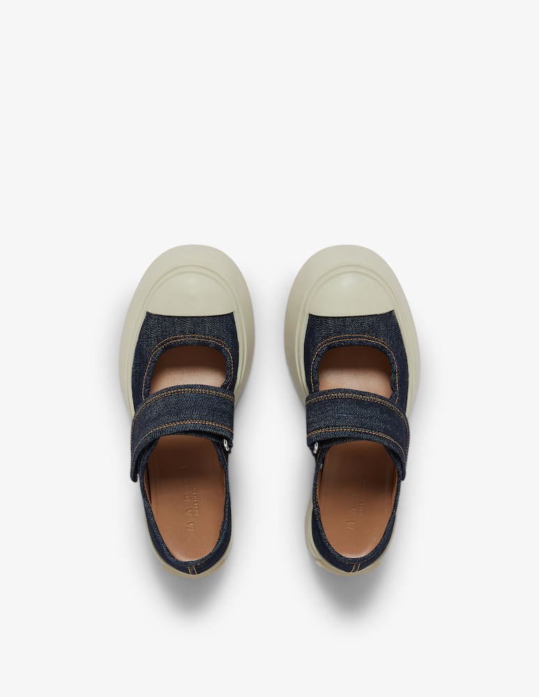 Marni Sneaker Mary Jane in denim - immagine 3 Marni Sneaker Mary Jane in denim - immagine 3