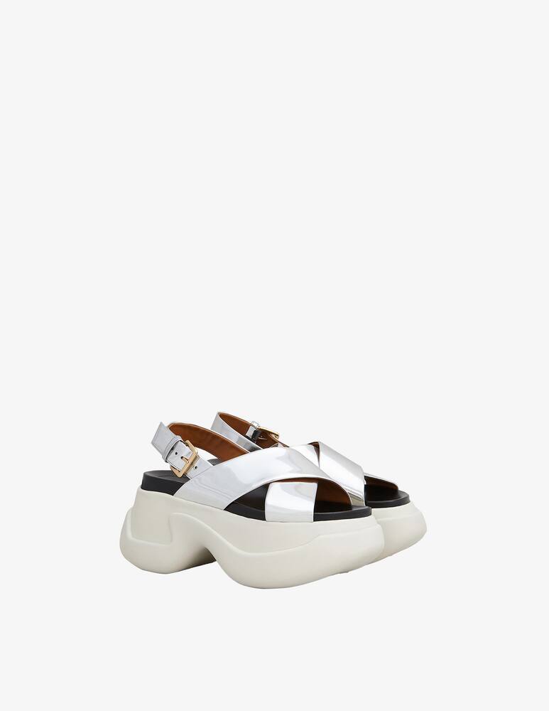 rinascente Marni Leather flat sandals