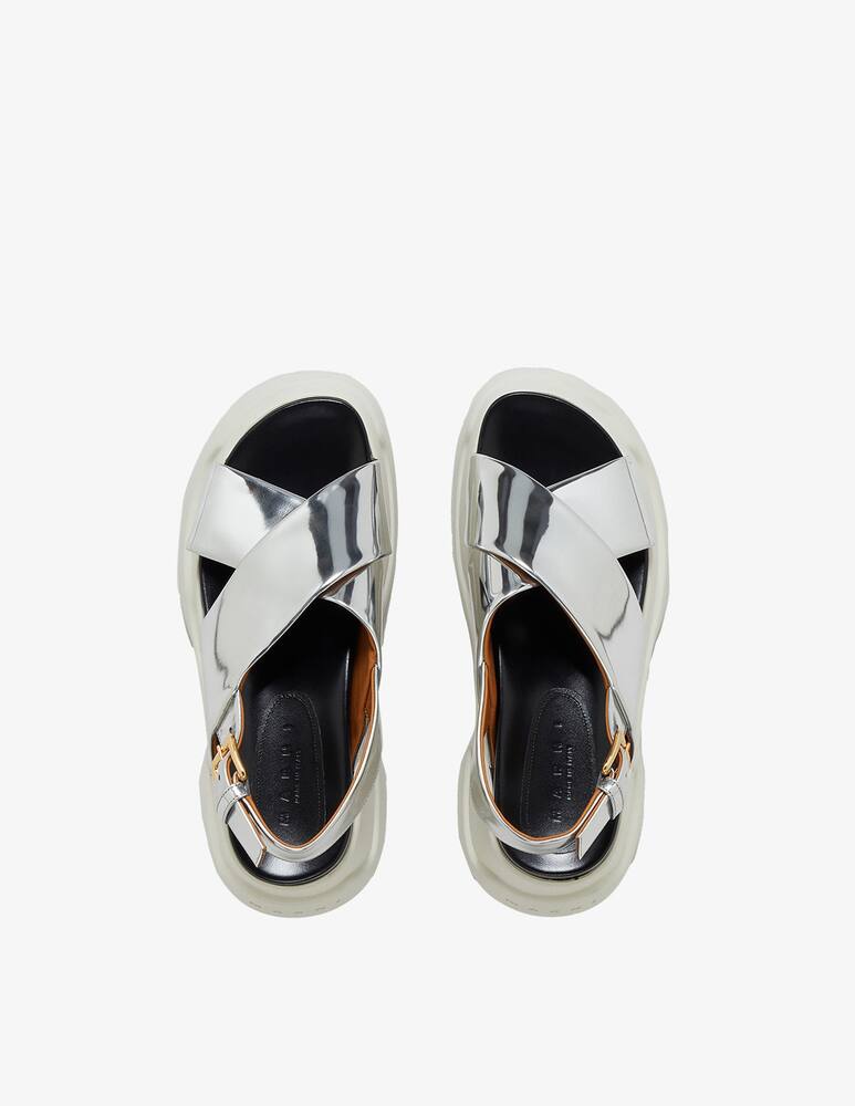 rinascente Marni Leather flat sandals