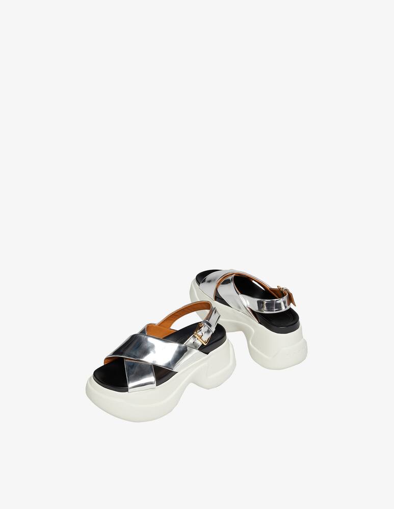 rinascente Marni Leather flat sandals