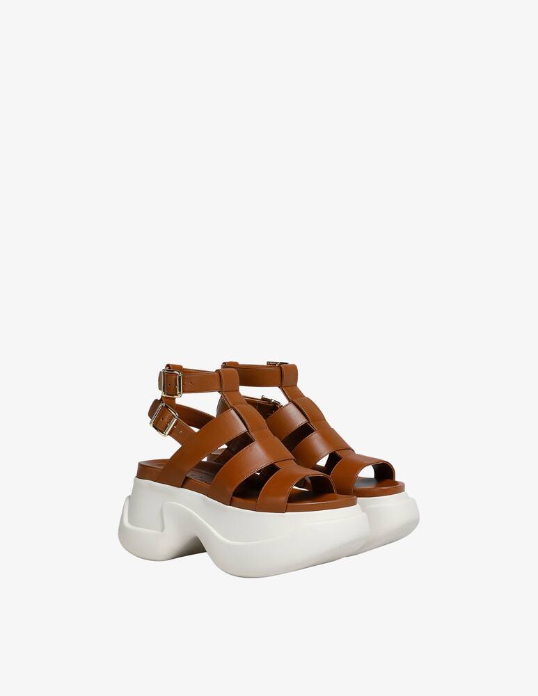 rinascente Marni Leather flat sandals