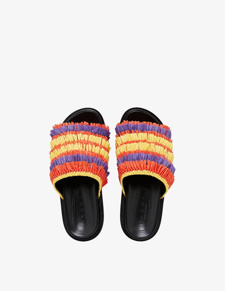 rinascente Marni Leather flat sandals