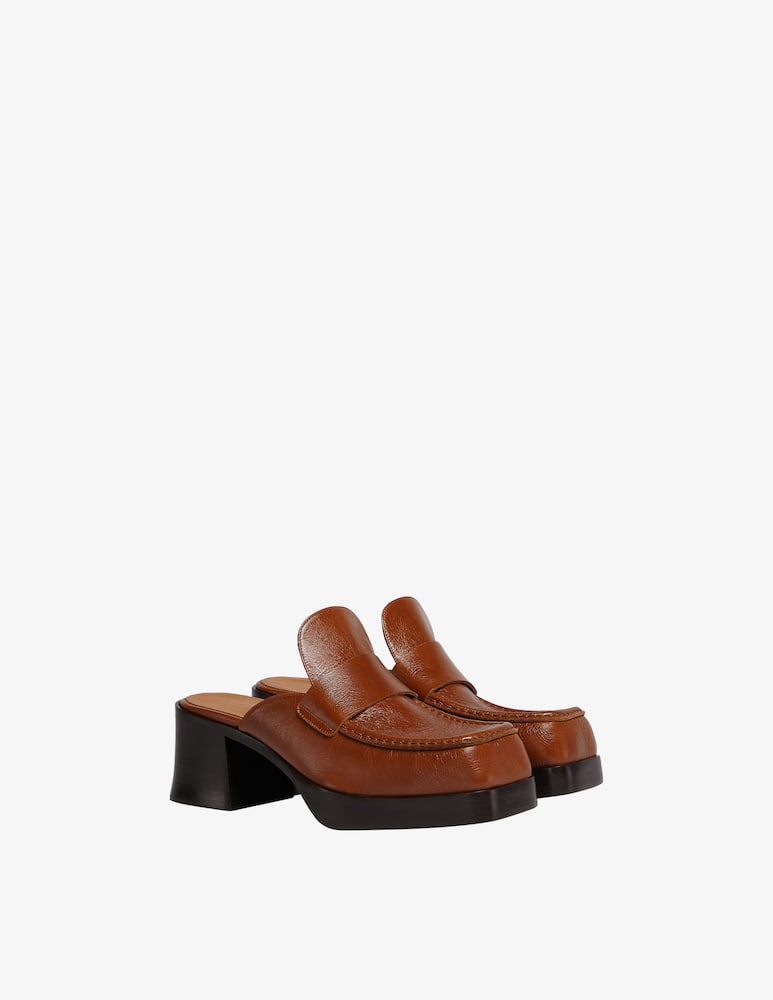 rinascente Marni Leather flat sandals
