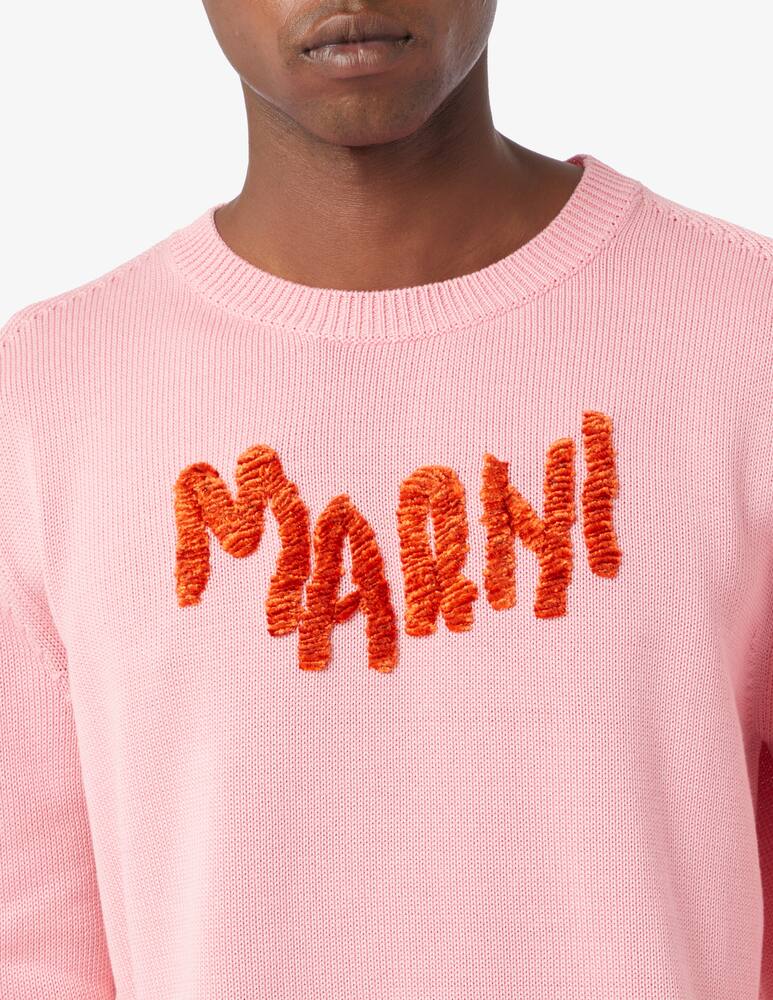 rinascente Marni Roundneck logo sweater