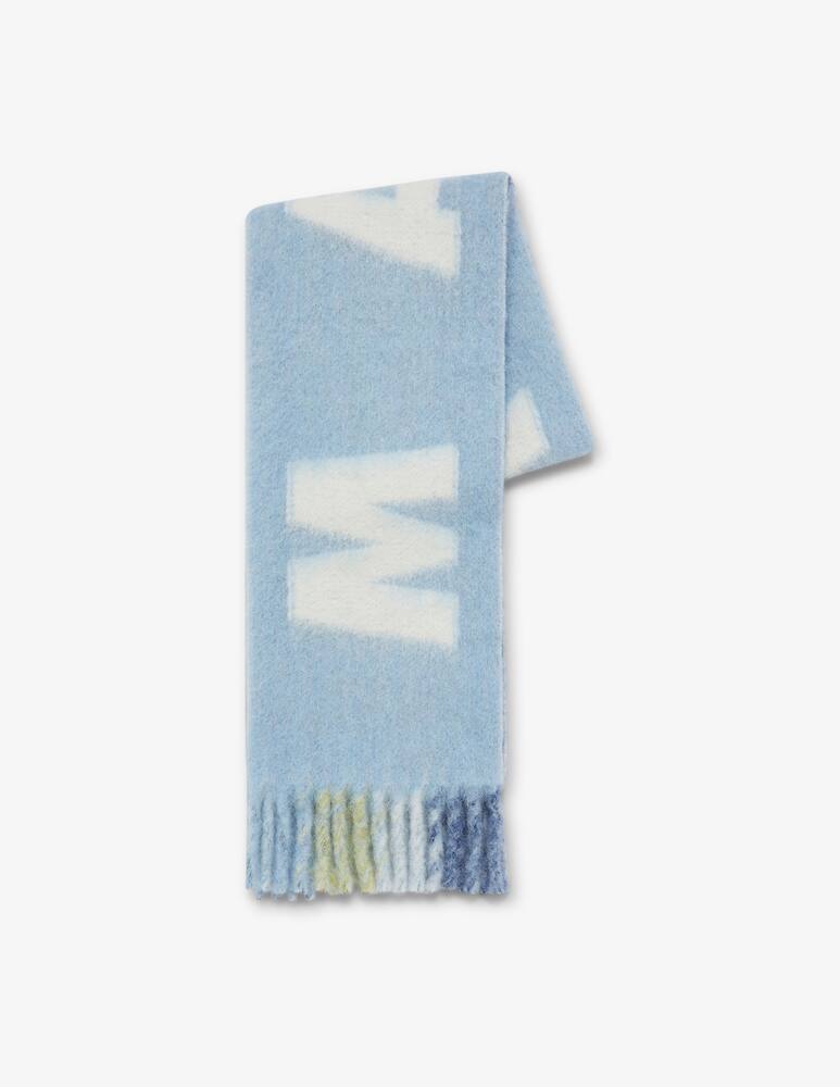 Marni Wool scarf with maxi logo - picture 1 Marni Wool scarf with maxi logo - picture 1