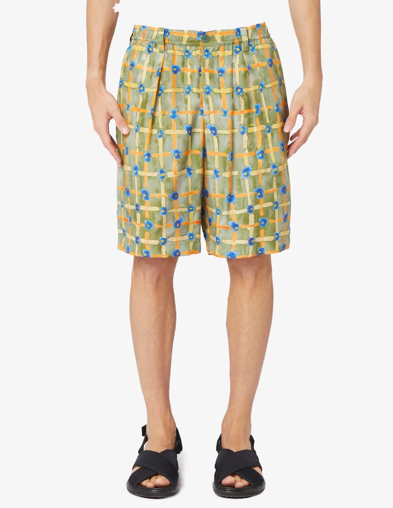 Marni Bermuda habotai loose fit - immagine 1 Marni Bermuda habotai loose fit - immagine 1