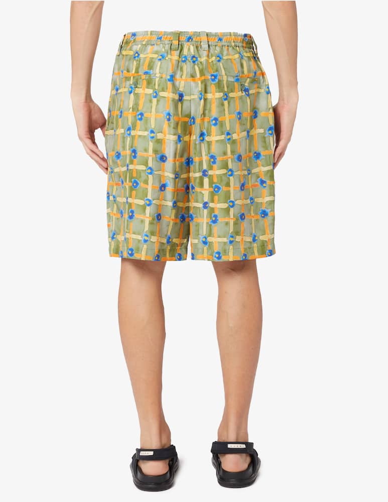 Marni Bermuda habotai loose fit - immagine 3 Marni Bermuda habotai loose fit - immagine 3