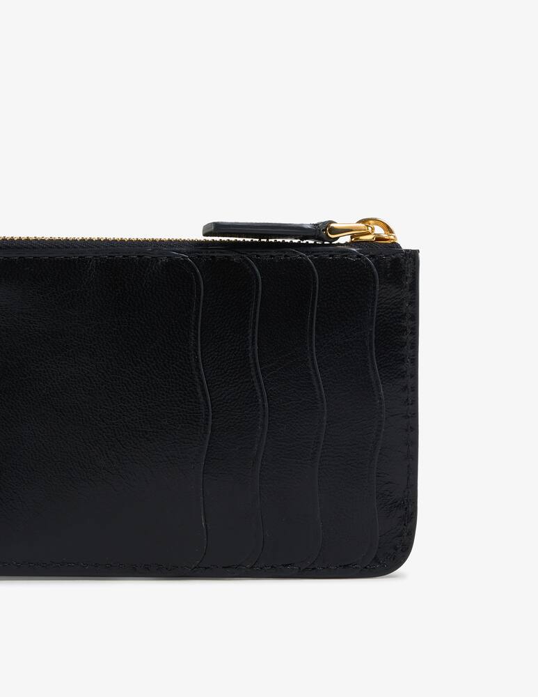 rinascente Marni Portacarte ondulato in pelle