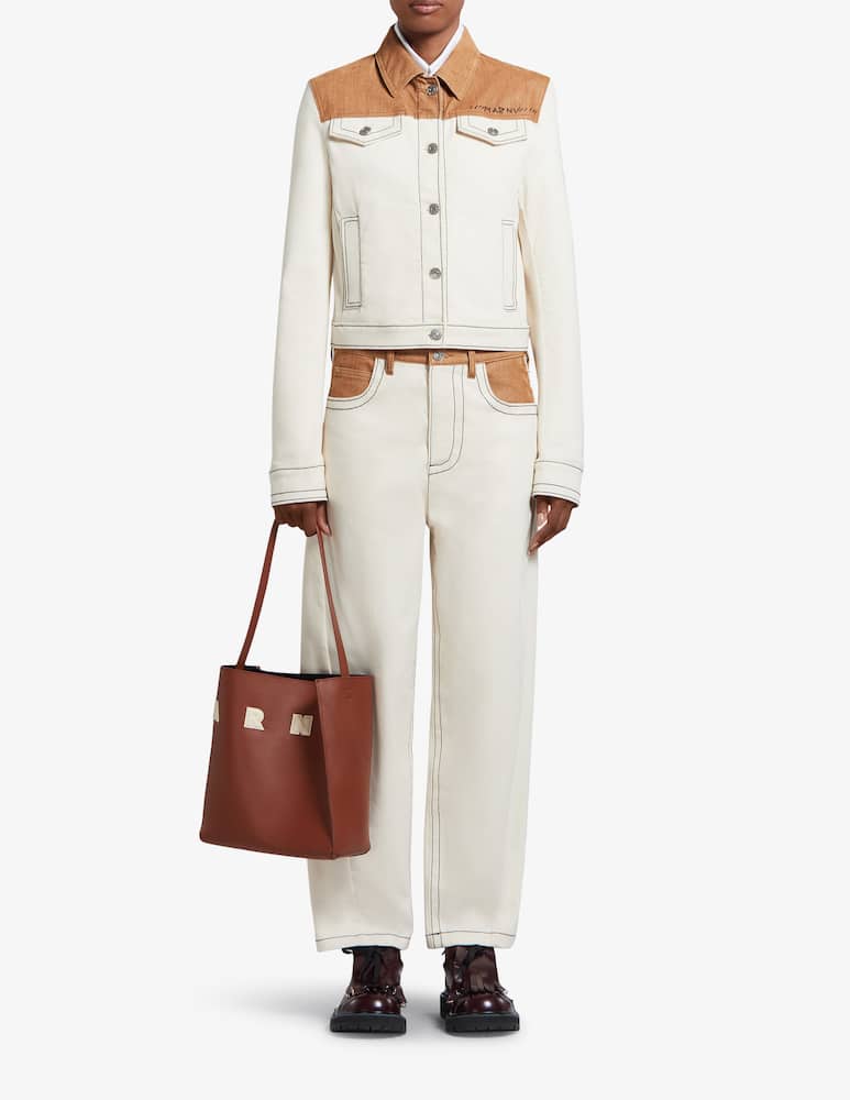 rinascente Marni Borsa hobo museo piccola con applicazioni