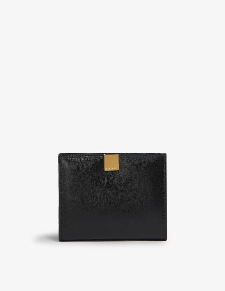 Marni Portafoglio prisma tri-fold in pelle - immagine 1 Marni Portafoglio prisma tri-fold in pelle - immagine 1