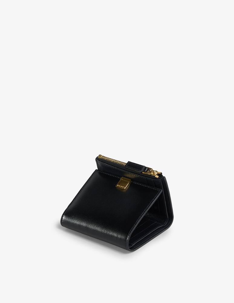Marni Portafoglio prisma tri-fold in pelle - immagine 4 Marni Portafoglio prisma tri-fold in pelle - immagine 4