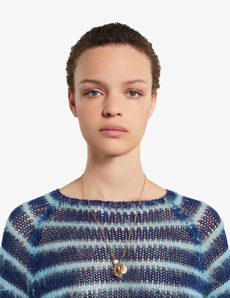 rinascente Marni Collana a catena con charms perla e anelli