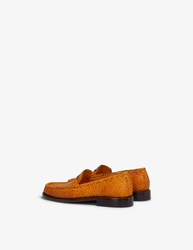 rinascente Marni Mocassino bambi in pelle con maxi nappine