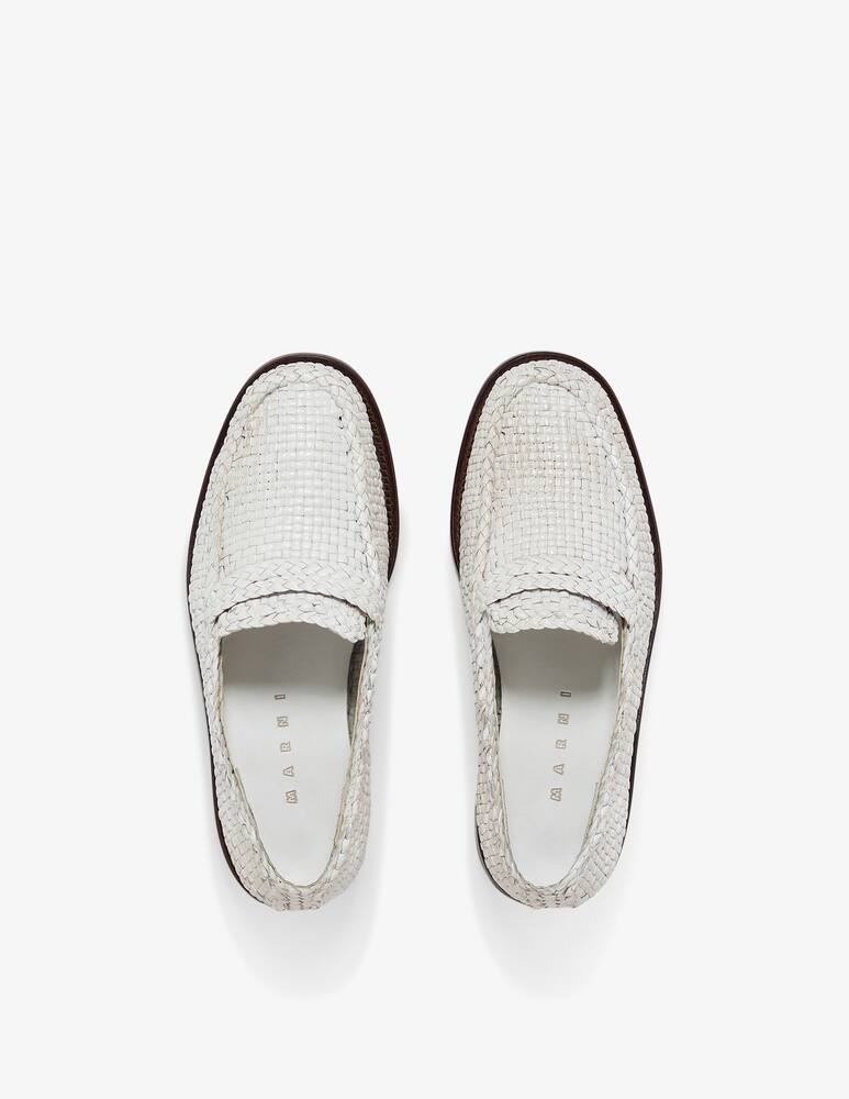 rinascente Marni Bambi leather moccasin with maxi tassels