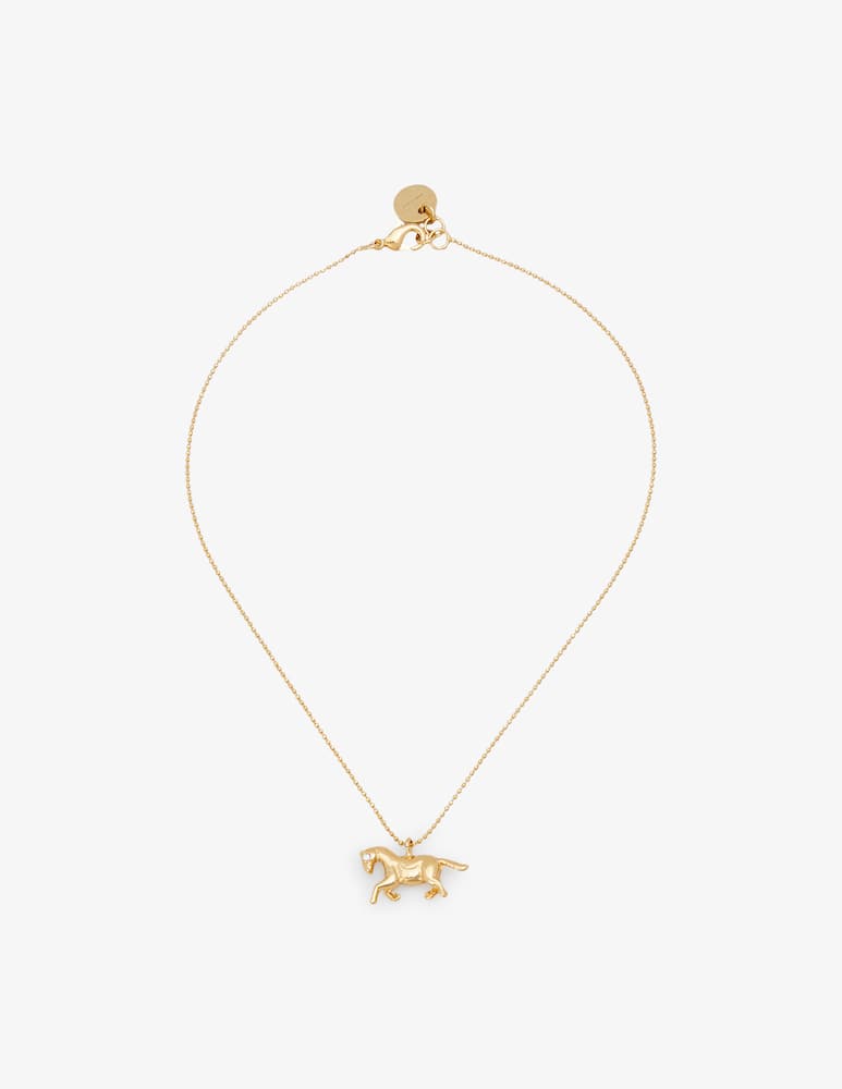 Marni Collana a catena con ciondolo a forma di cavallo - immagine 1 Marni Collana a catena con ciondolo a forma di cavallo - immagine 1