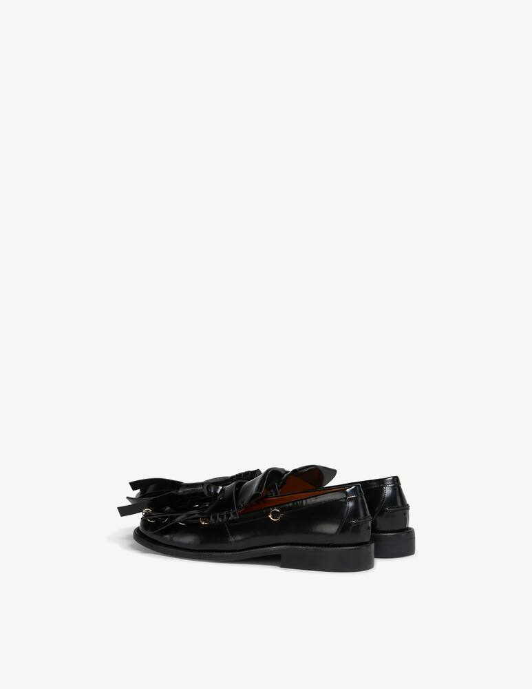 rinascente Marni Bambi leather moccasin with maxi tassels