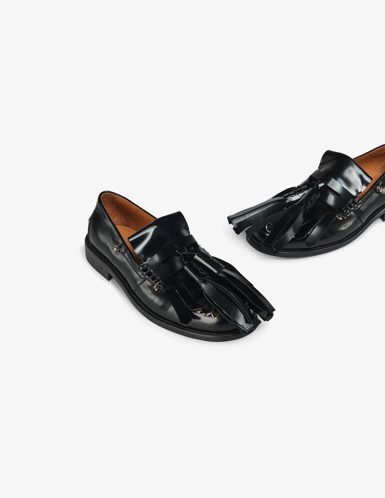 rinascente Marni Bambi leather moccasin with maxi tassels