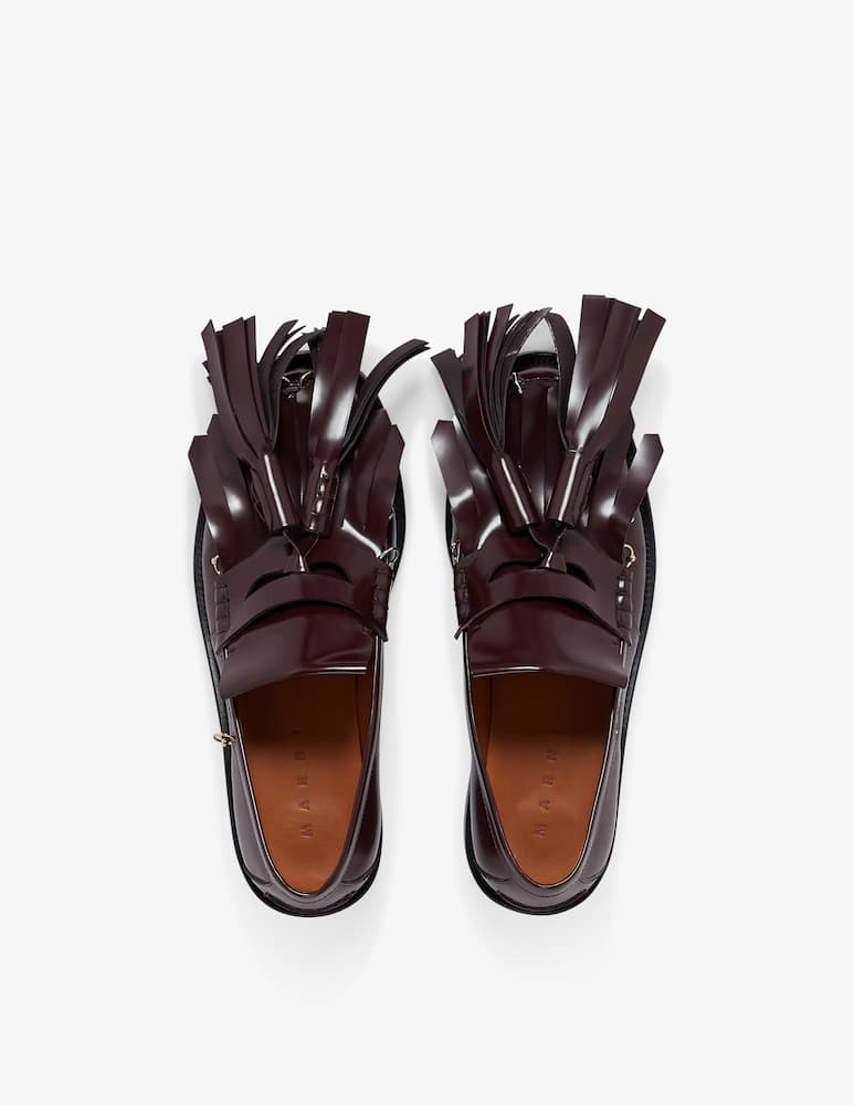 Marni Mocassino bambi in pelle con maxi nappine - immagine 3 Marni Mocassino bambi in pelle con maxi nappine - immagine 3
