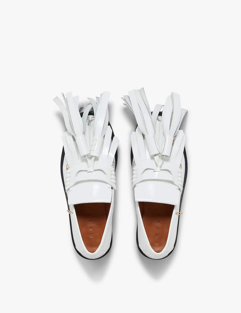 Marni Mocassino bambi in pelle con maxi nappine - immagine 3 Marni Mocassino bambi in pelle con maxi nappine - immagine 3