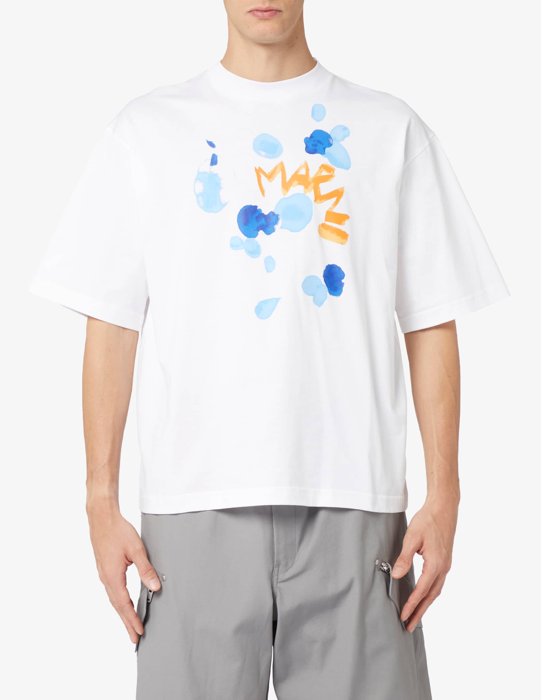 Tシャツ・カットソー Marni Relaxed-Fit Short-Sleeved T-Shirt Shop Marni T-shirt relaxed fit on Rinascente