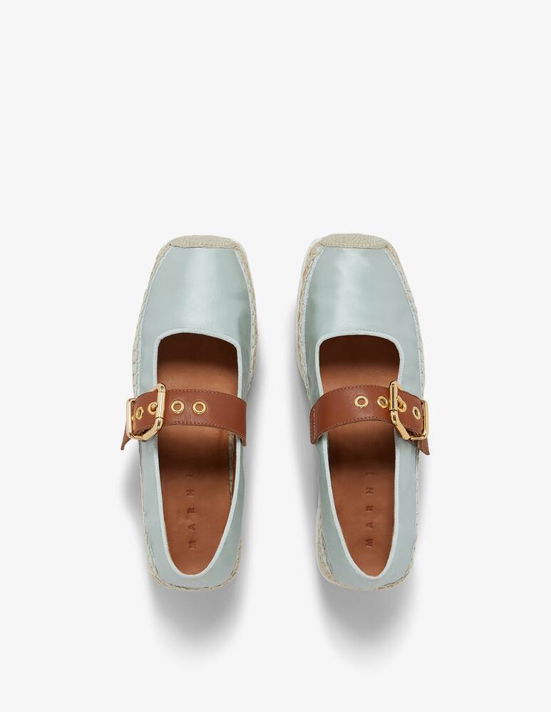 rinascente Marni Petal espadrillas in satin