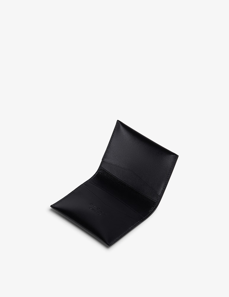 rinascente Marni Portafoglio prisma tri-fold in pelle