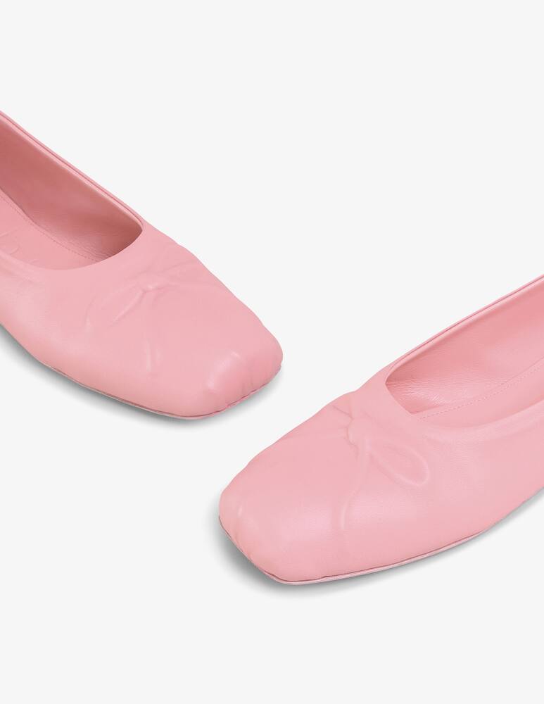 Marni Ballerine little bow in nappa - immagine 2