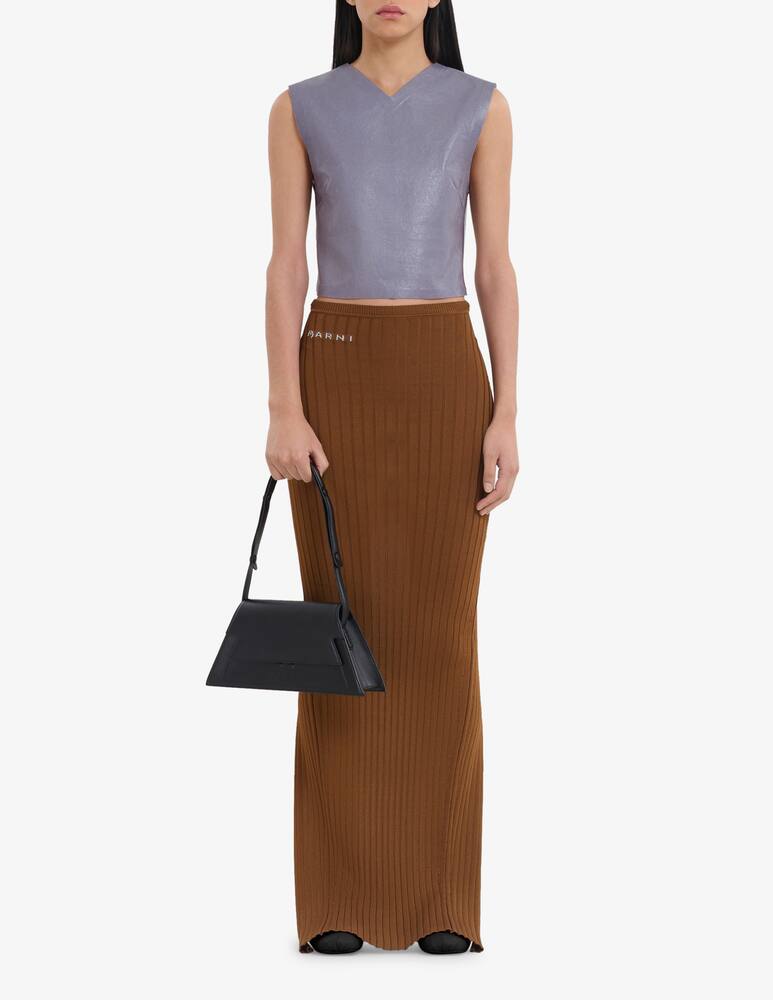 rinascente Marni Medium Trunkoise leather bag