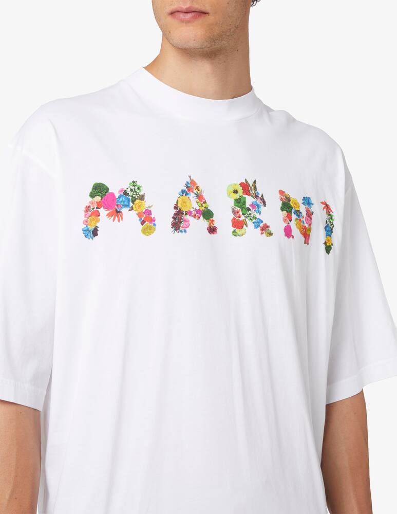 rinascente Marni T-shirt flowers logo