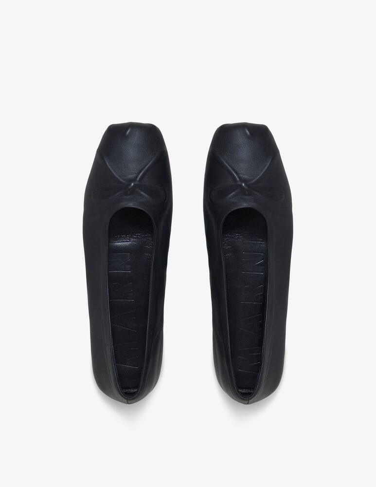 rinascente Marni Ballerine little bow in nappa