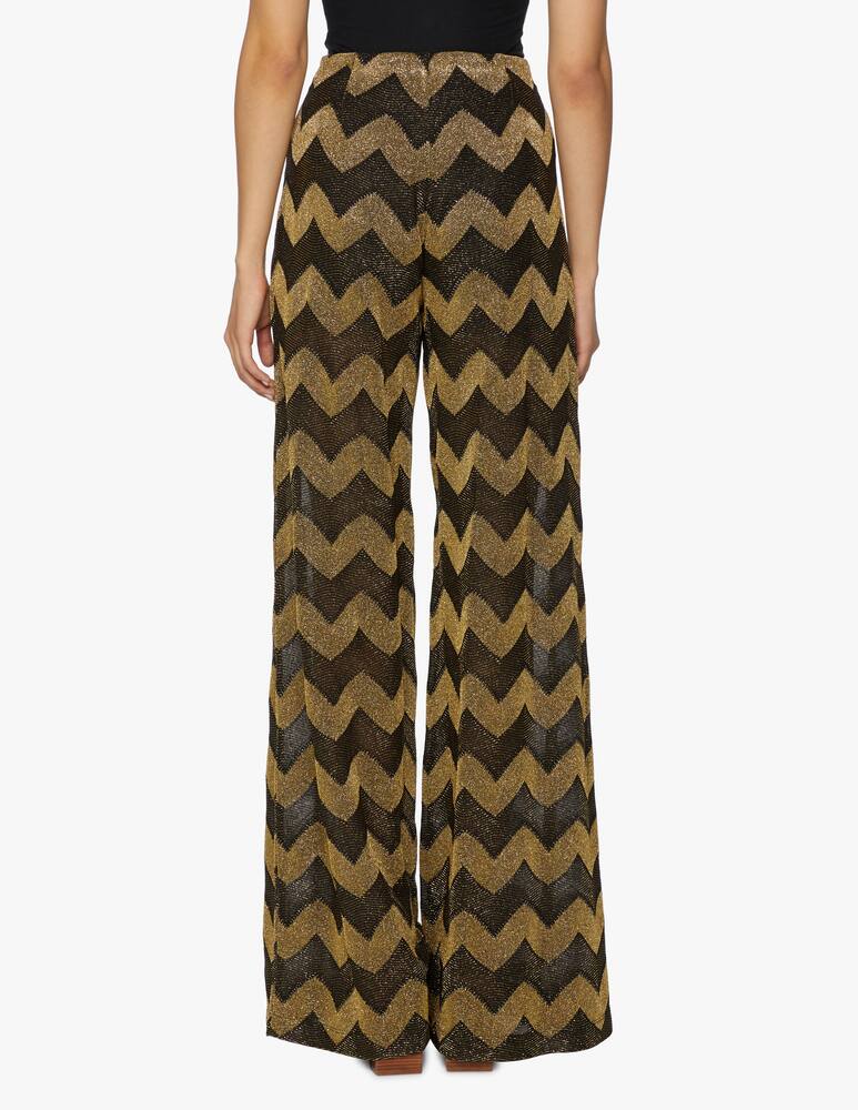 rinascente M Missoni Pantaloni palazzo bicolor fantasia geometrica