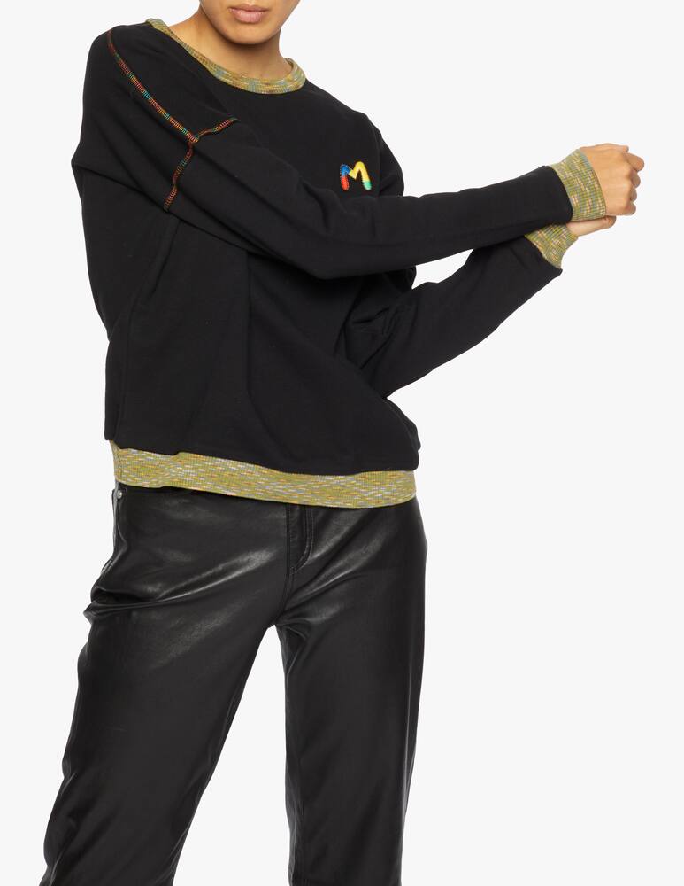 rinascente M Missoni Maglione in cotone con logo