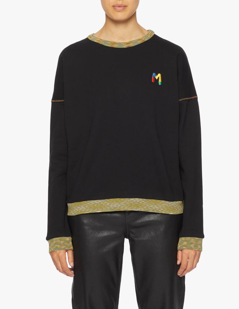 rinascente M Missoni Maglione in cotone con logo