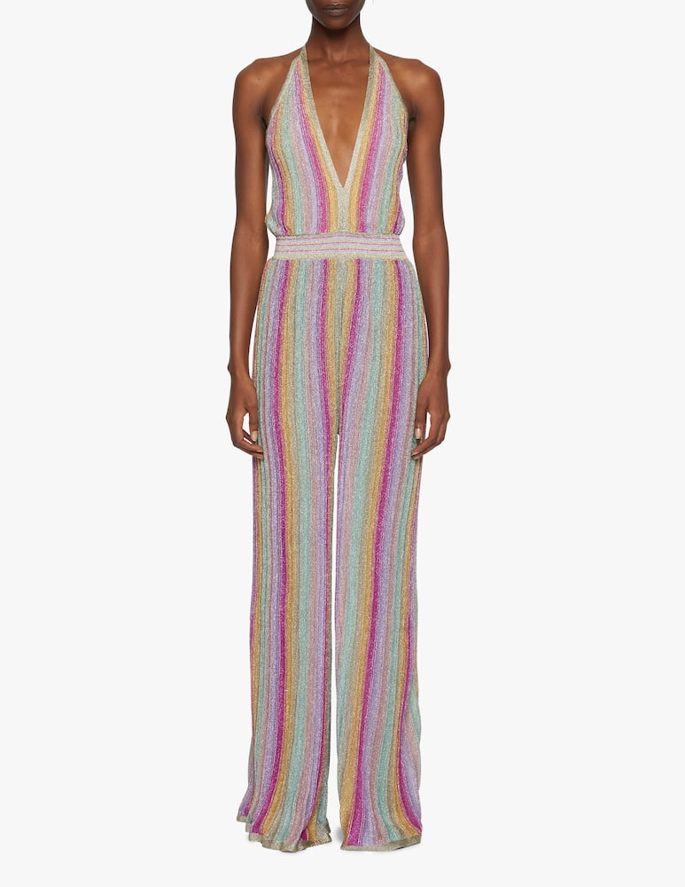 rinascente M Missoni Tuta lunga senza maniche a righe multicolor