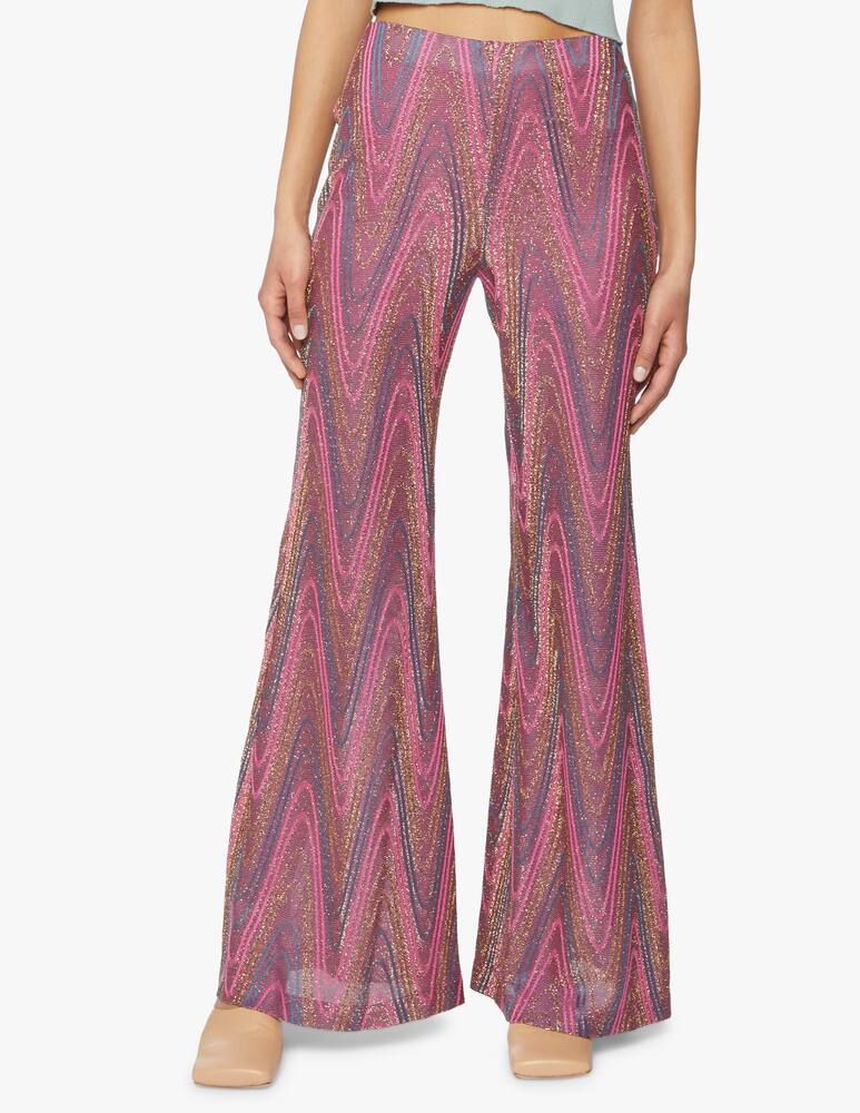 rinascente M Missoni Lurex flare trousers