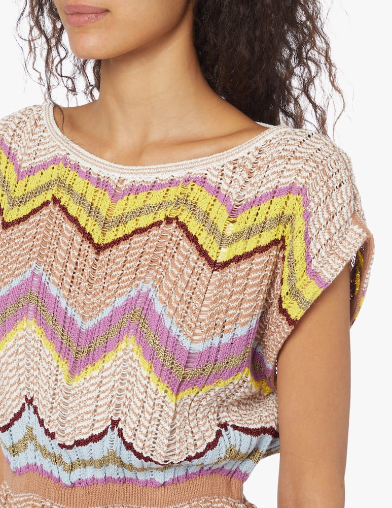 rinascente M Missoni Cotton blend mini dress