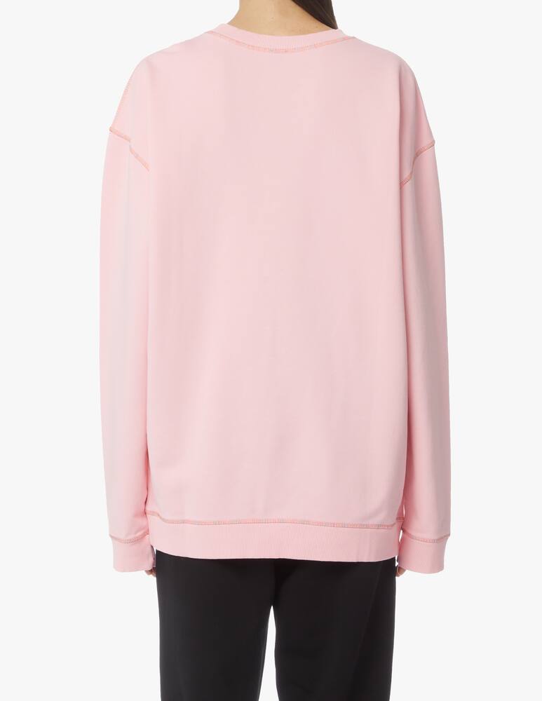 rinascente M Missoni Cotton maxi sweatshirt with embroidered logo 