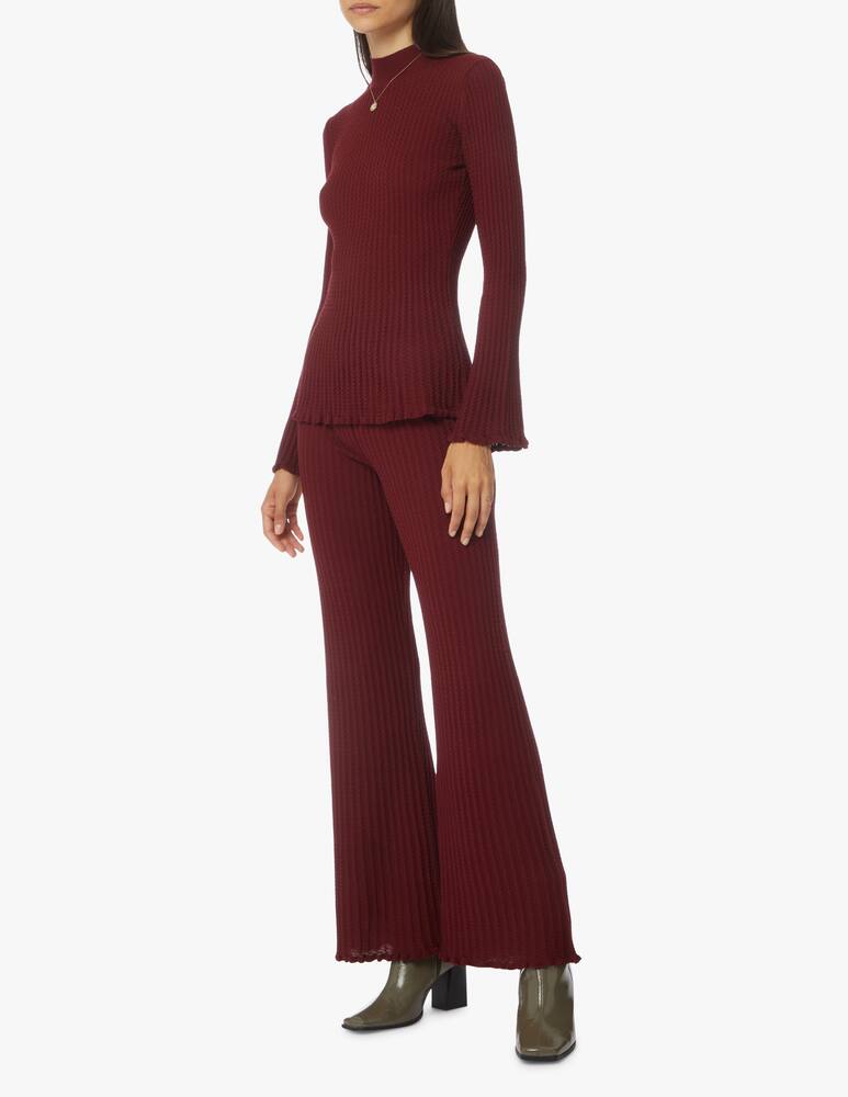 rinascente M Missoni Pantaloni a zampa e vita alta