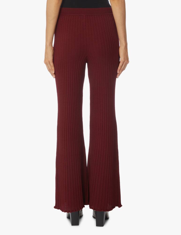 rinascente M Missoni Pantaloni a zampa e vita alta