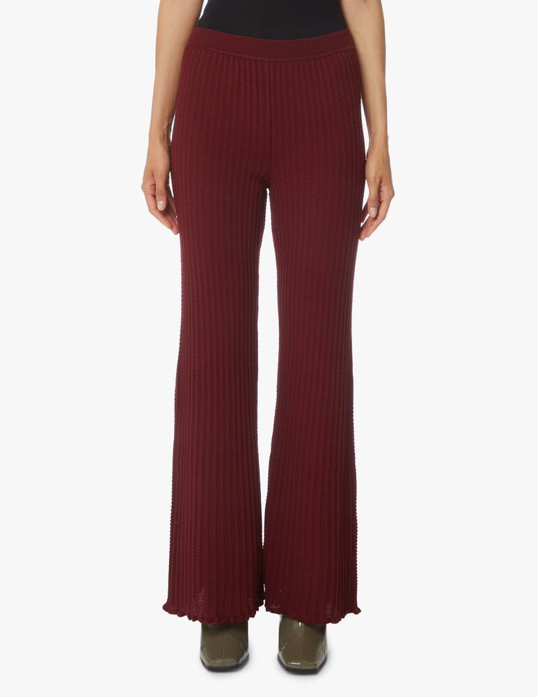 rinascente M Missoni Pantaloni a zampa e vita alta