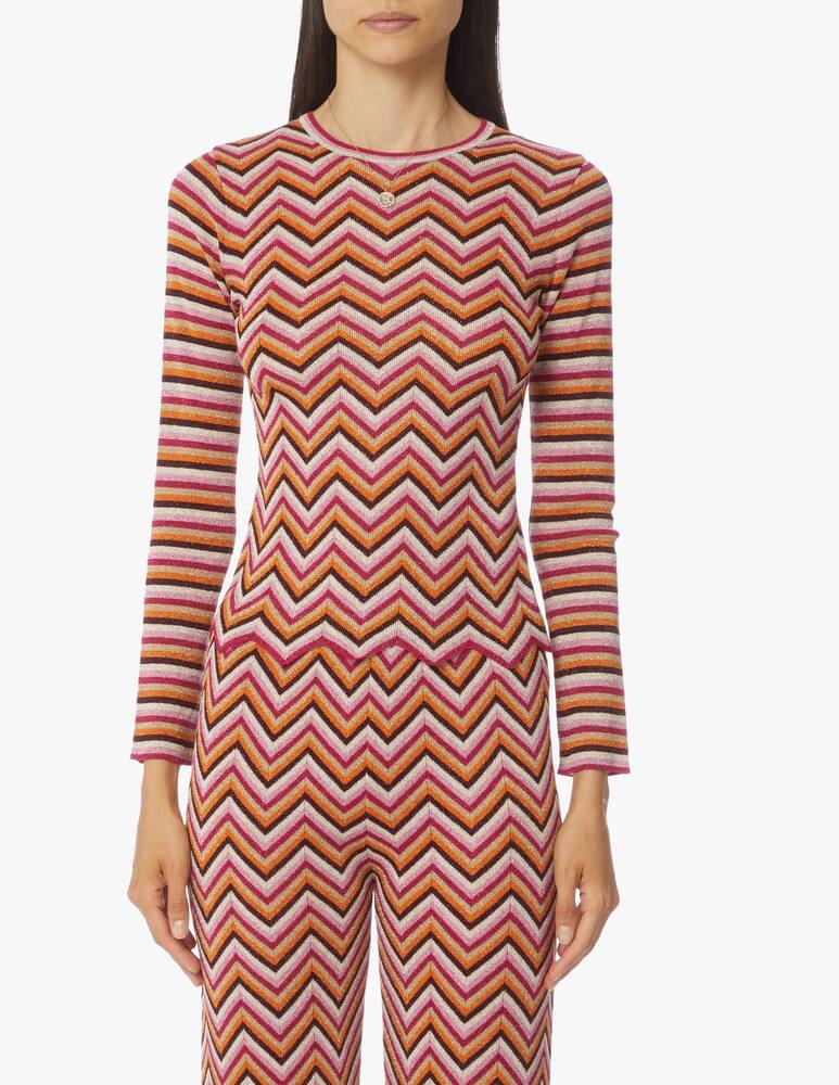 M Missoni Maglietta in misto viscosa a manica lunga - immagine 4 M Missoni Maglietta in misto viscosa a manica lunga - immagine 4