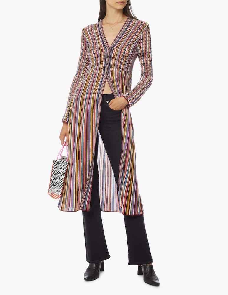 rinascente M Missoni Cardigan maxi in misto cotone