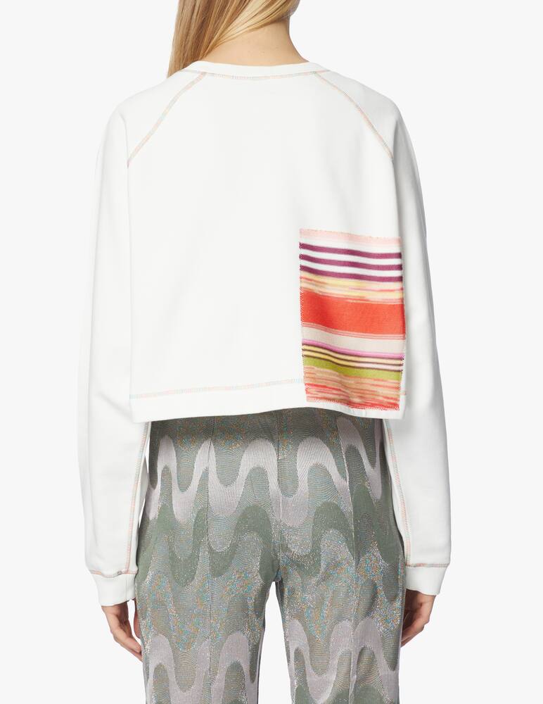 rinascente M Missoni Cotton sweatshirt with logo