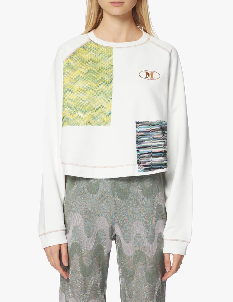 rinascente M Missoni Cotton sweatshirt with logo